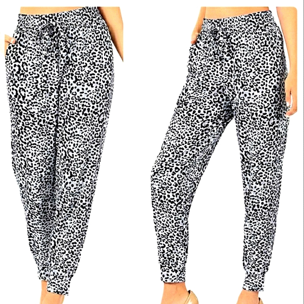 Leopard Joggers